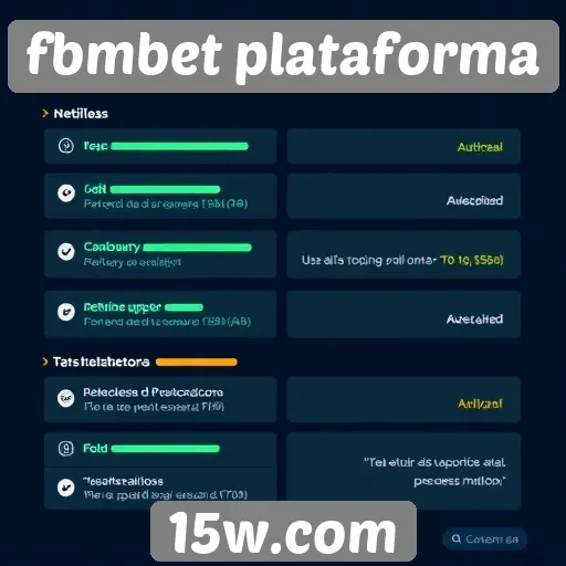 Avaliação da experiência do usuário no fbmbet plataforma